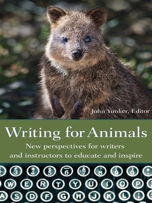 cover image of Writing for Animals